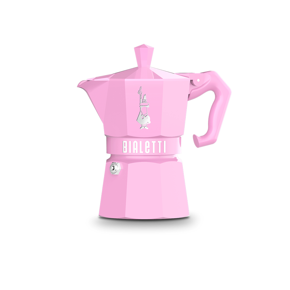 Bialetti Moka Coffee Pot (130ml) - Limited Edition Pink