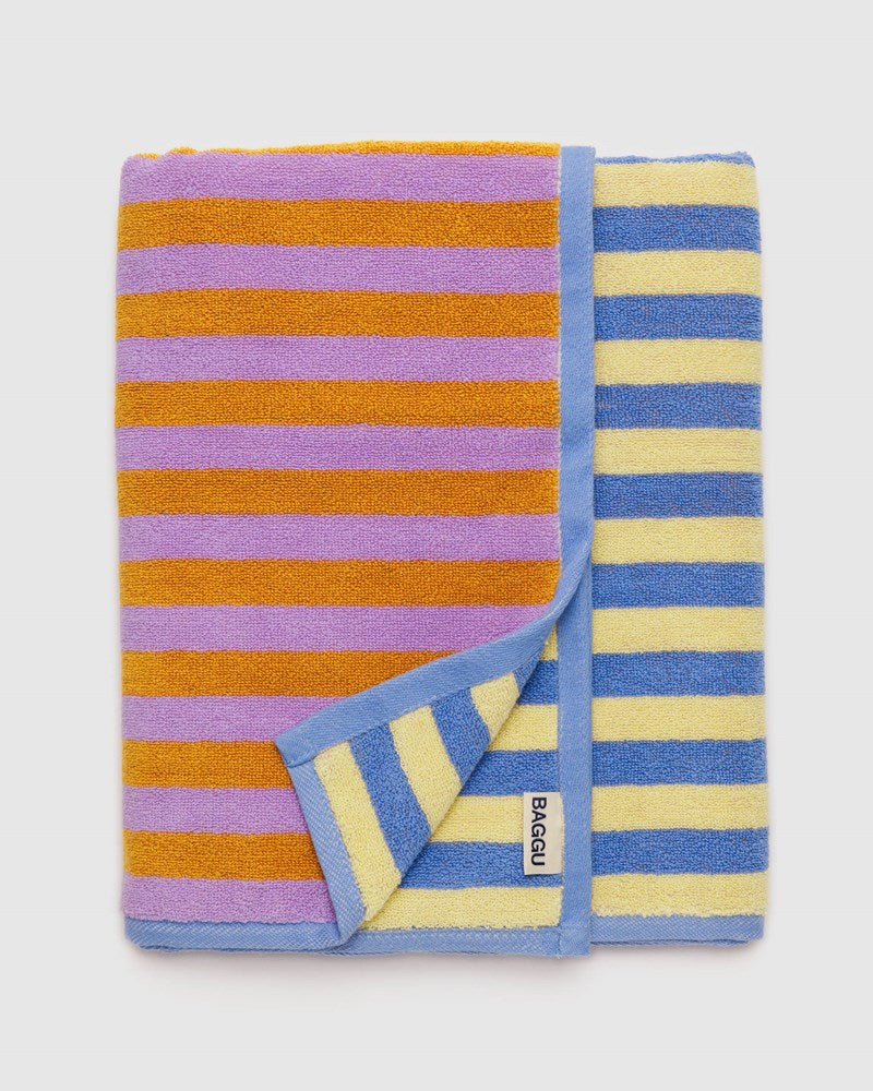 Bath Towel - Hotel Stripe