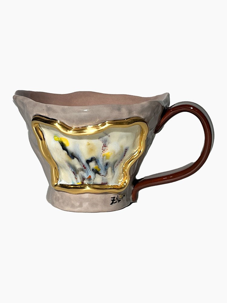 Zilan Mug #1009 - Desert Brown Abstract