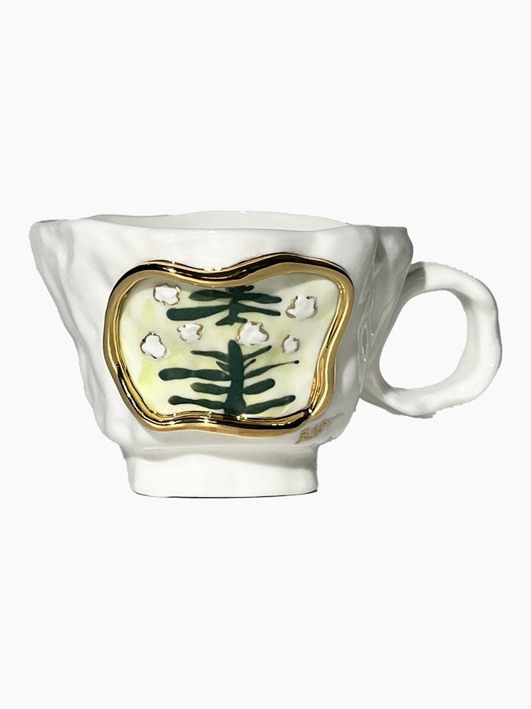 Zilan Mug #413 - White Lily