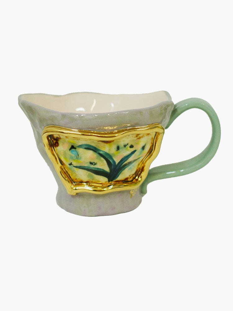 Zilan Mug #907 - Grey Drooping Blossom