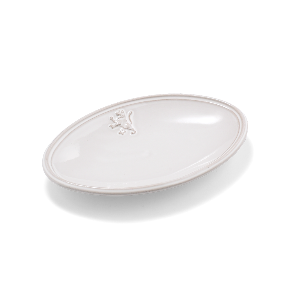 Malta 130 Oval Plate (13.7cm) - White