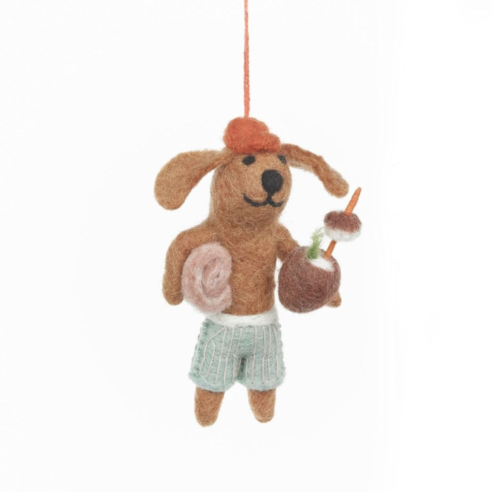 Coconut Canine Ornament