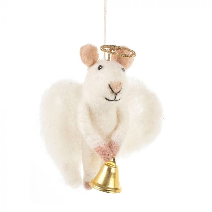 Angelica the Angel Mouse Ornament