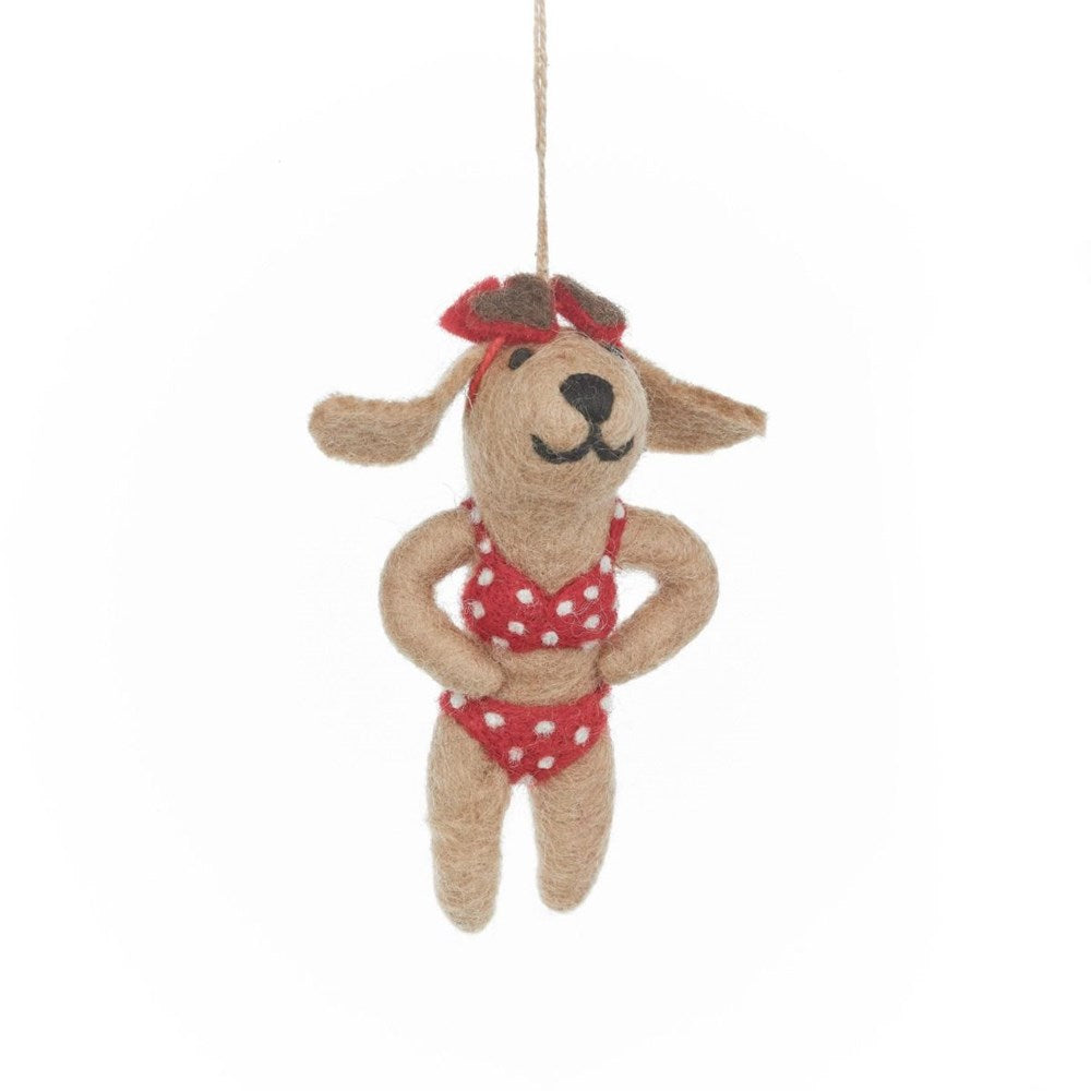 Hot Dog Bikini Ornament