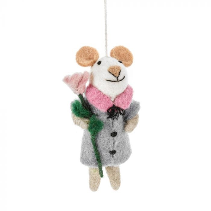 Maisie the Mouse Ornament