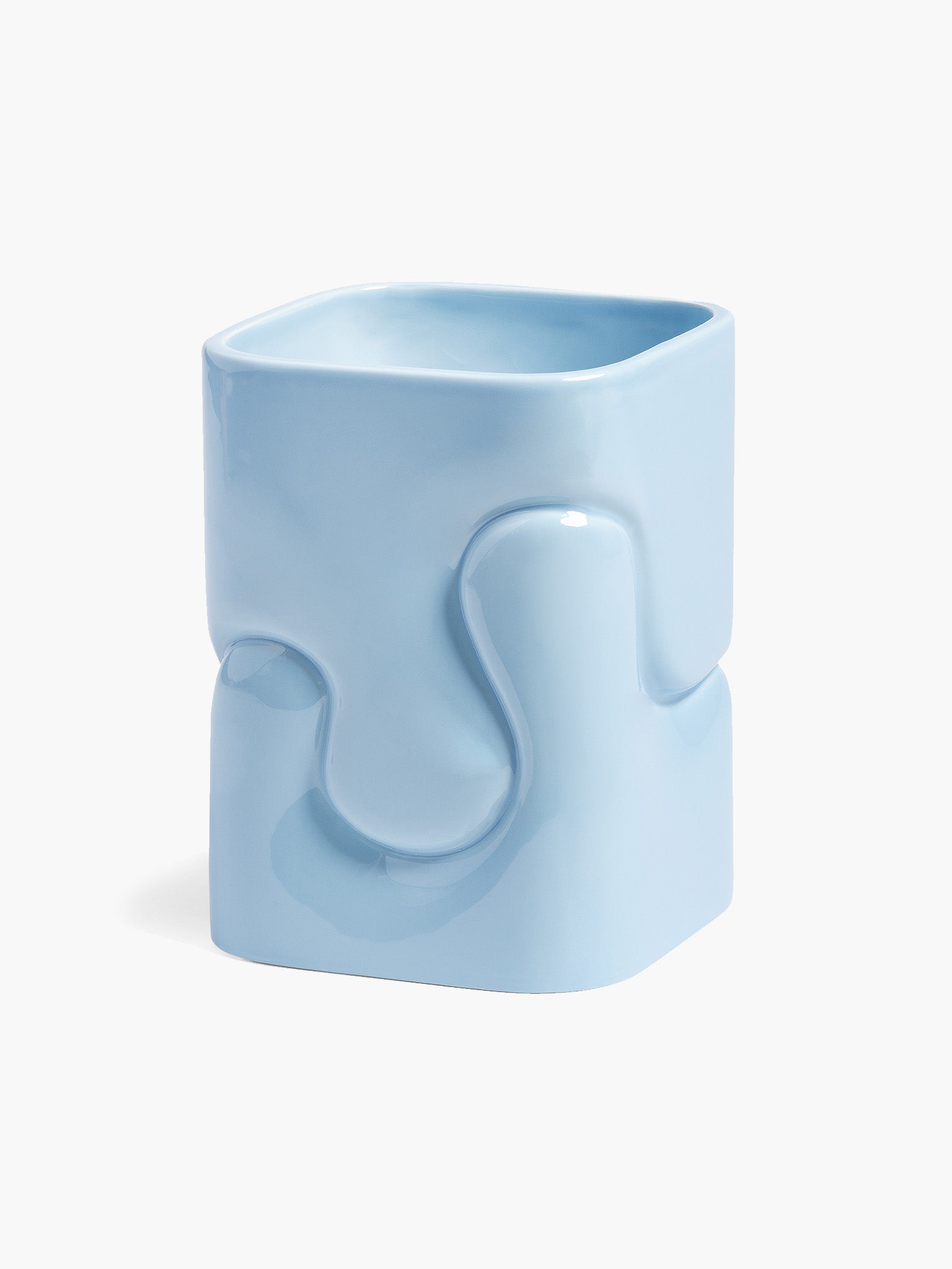 Puffy Vase - Light Blue