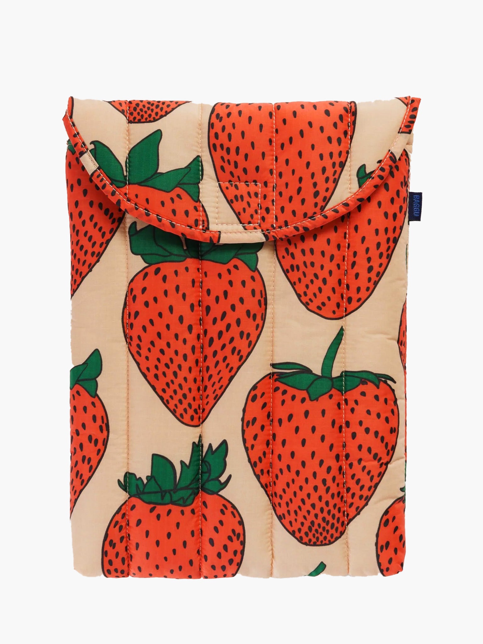 BAGGU Puffy Laptop Sleeve 13'' Strawberry Hands