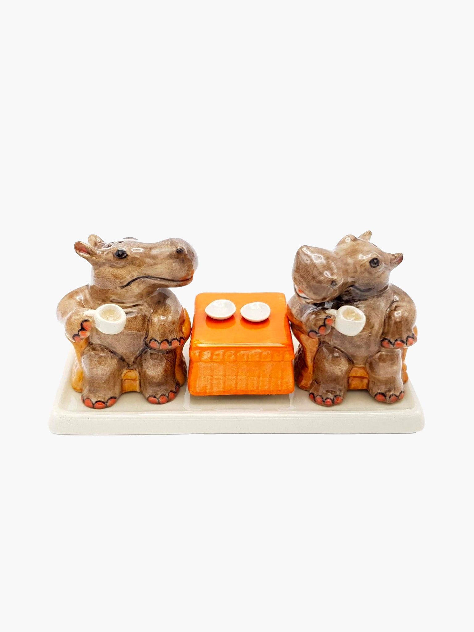 White Elephant Salt and Pepper Shakers Shaker Set, Japan Japanese