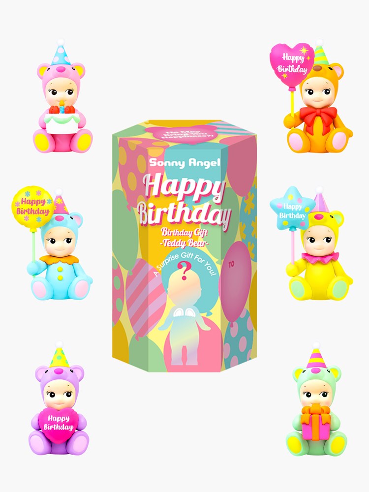Sonny Angel Blind Box - Happy Birthday Bear – Hands