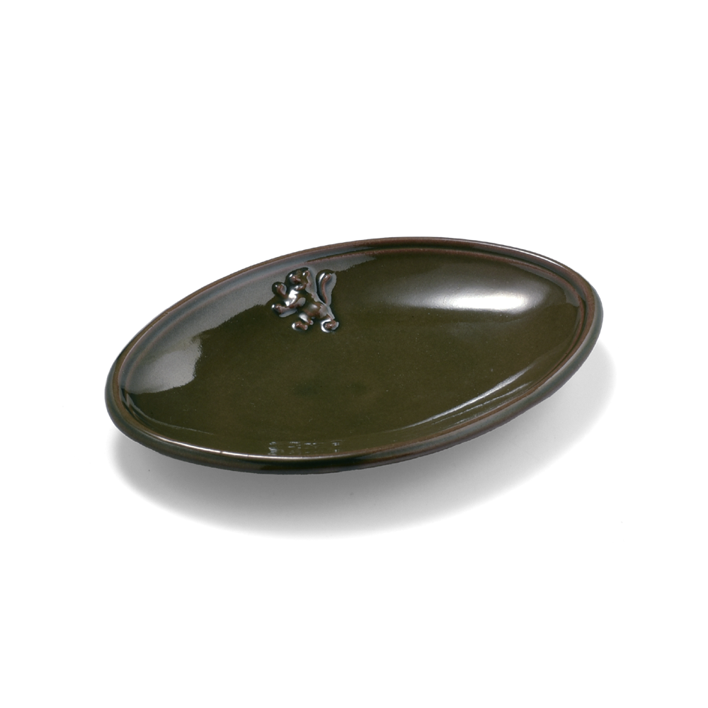 Malta 130 Oval Plate (13.7cm) - Olive