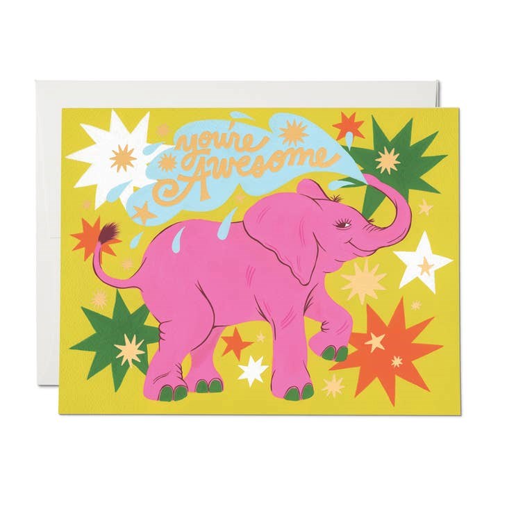 You're Awesome Elephant Card