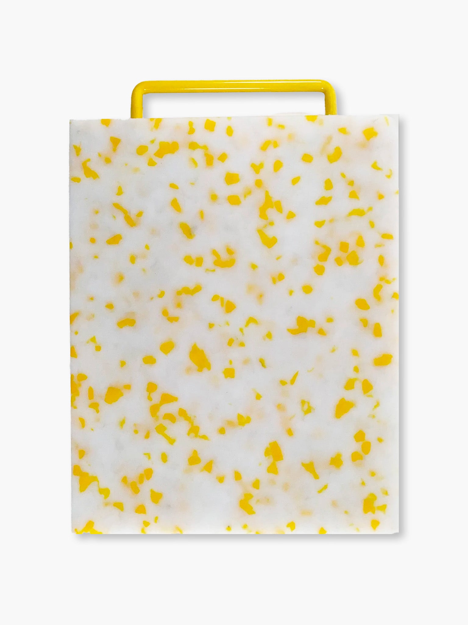 Cutting Board Large/Chopping Block - Yellow & White Large
