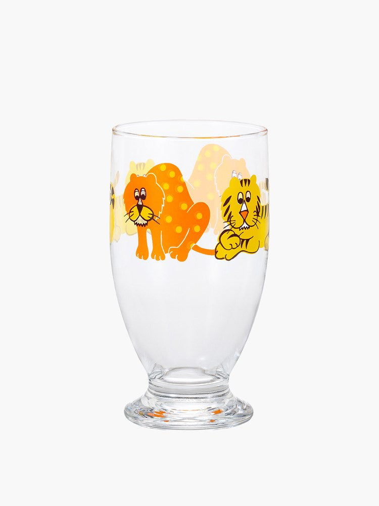 Aderia Retro Glass Tumbler with Stand - Zoo Mate