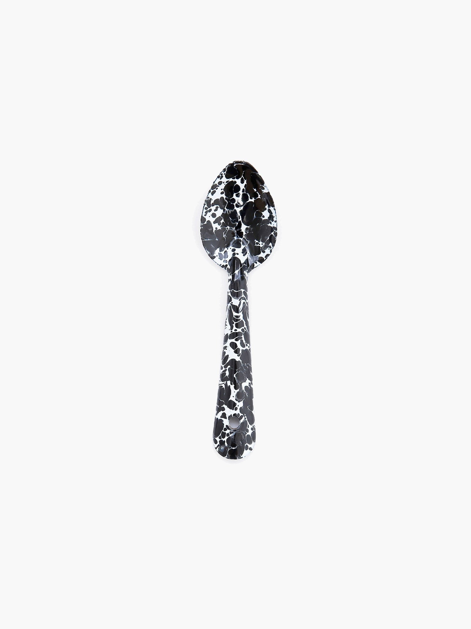Splatter Small Spoon (15cm) - Black