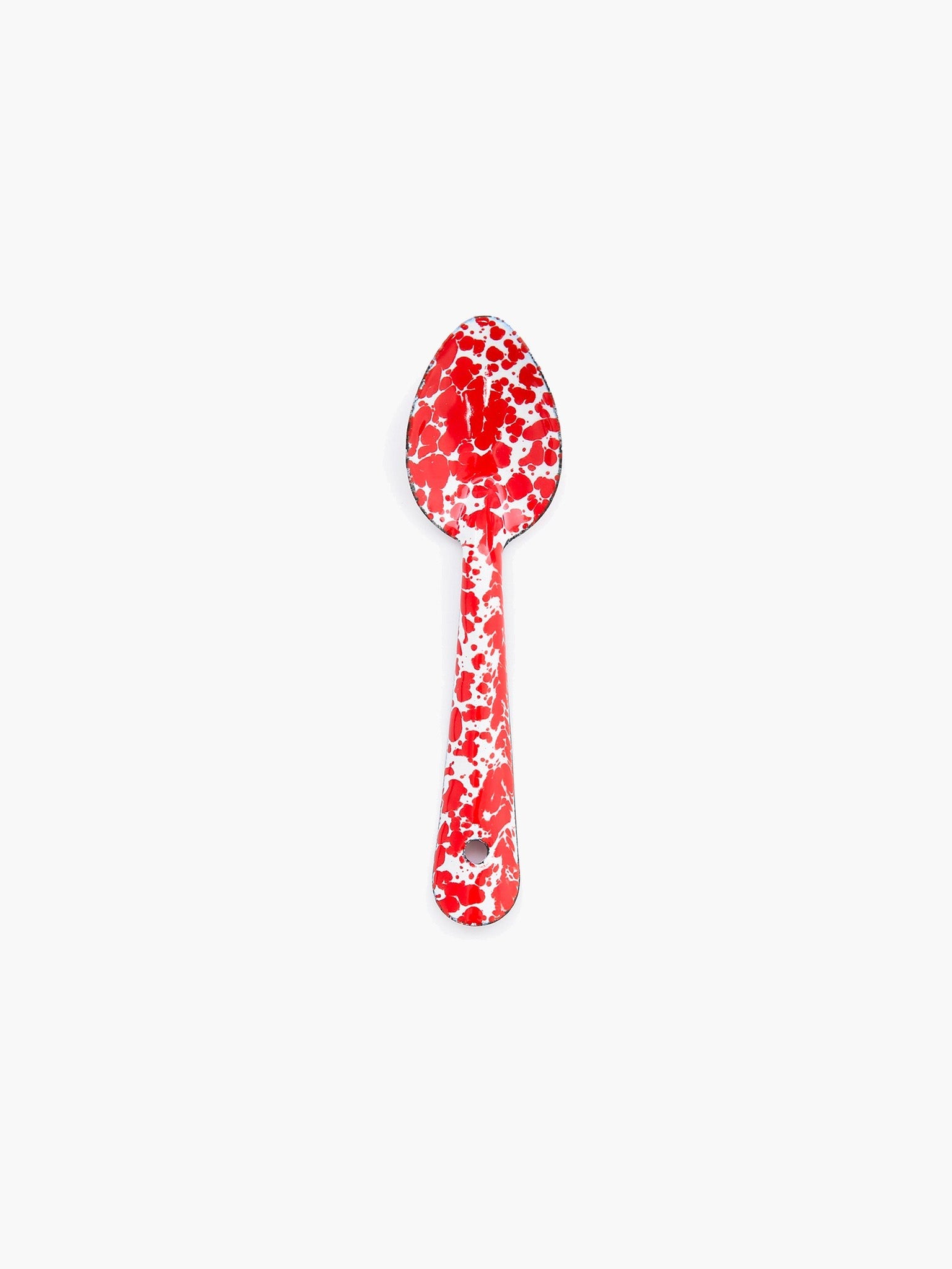 Splatter Small Spoon (15cm) - Red