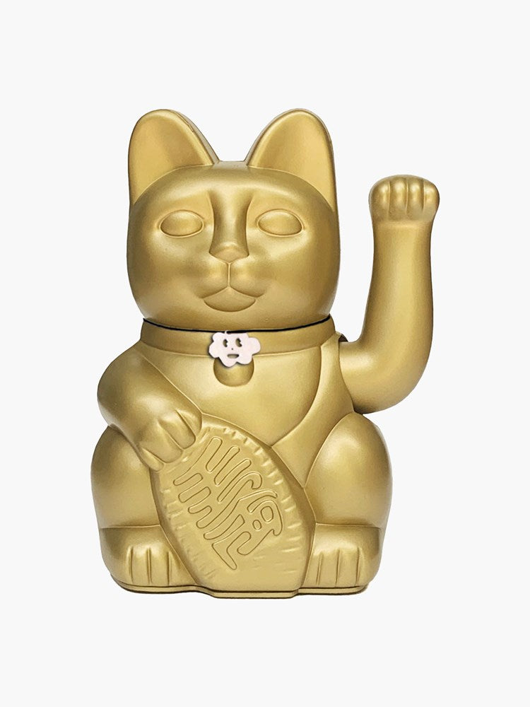 Lucky Cat Maneki-neko - Gold