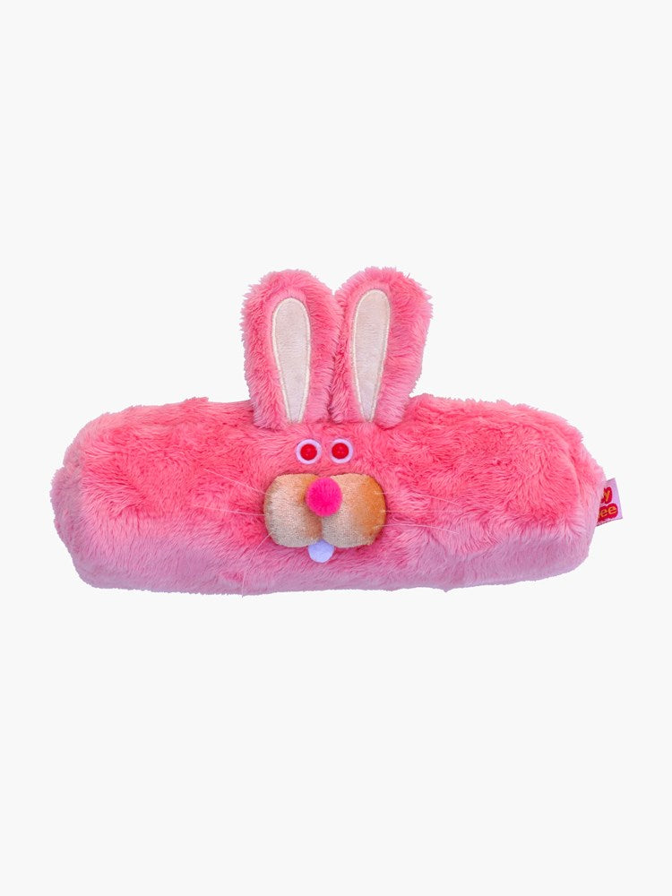 Whiskers Pencil Case - Pink Rabbit