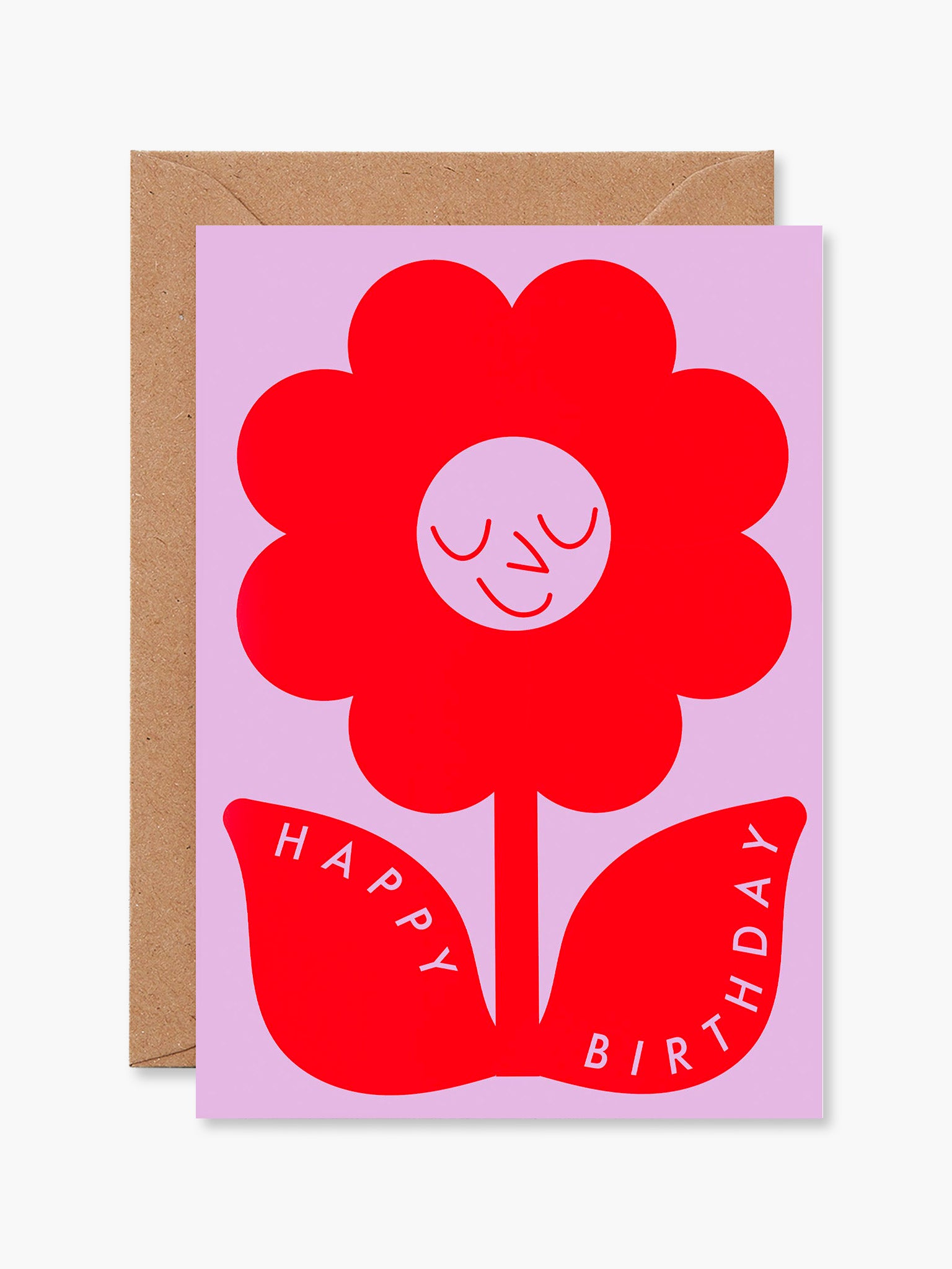 Birthday Groovy Flower Card