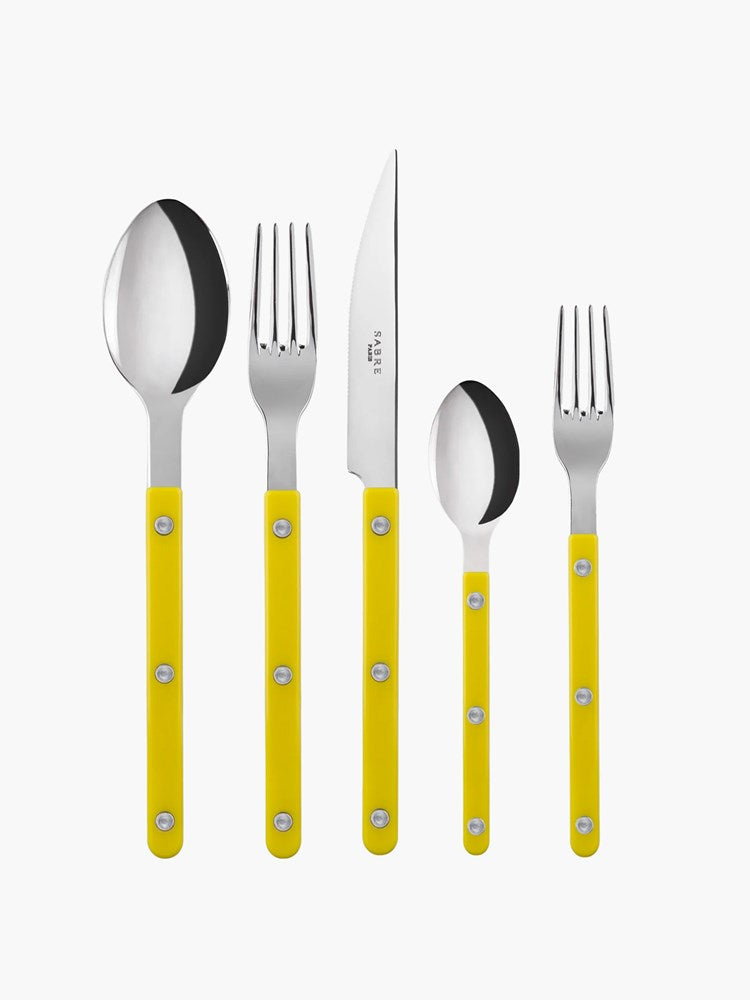 Sabre Paris Bistrot Cutlery - Yellow