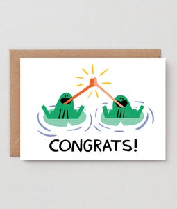 Congrats Frog Card x Cari Vander Yacht