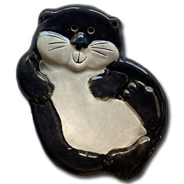 Ceramic Otter Dish