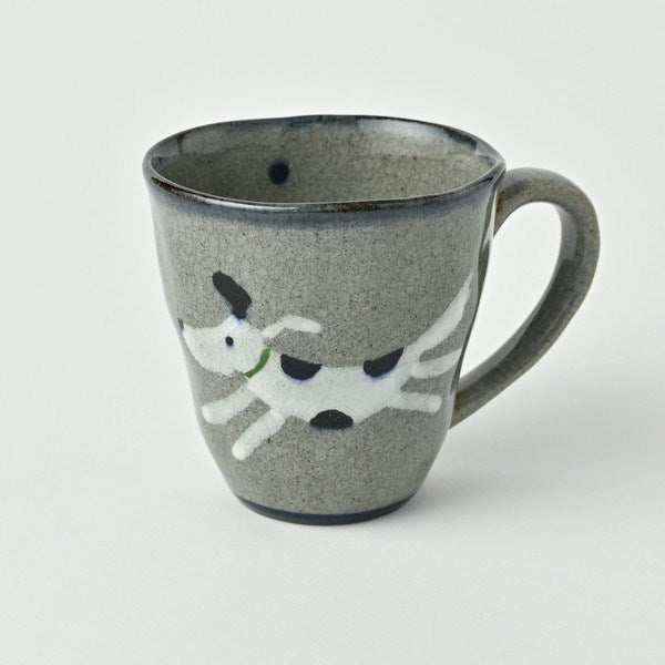 Hasamiware Dog Mug - Navy