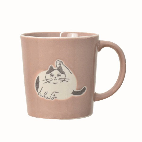 NECOTO Cat Mug - Pink