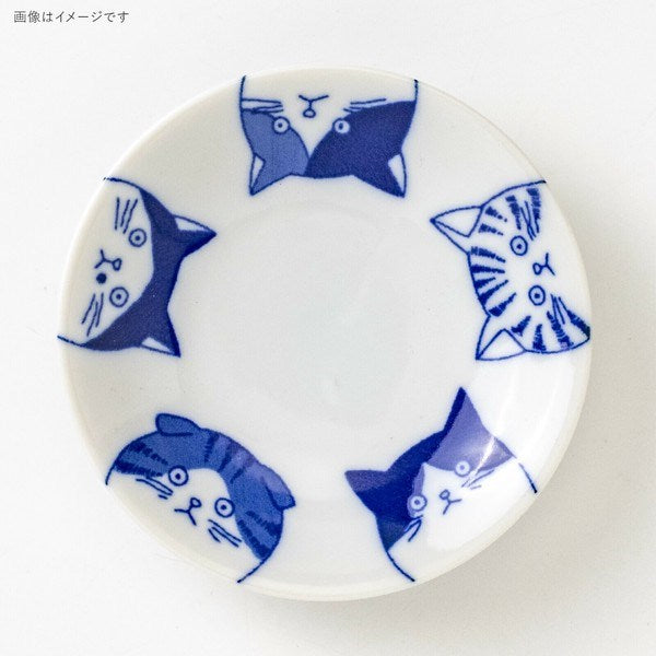 SHICHITA Cat Family Side Dish (10cm)