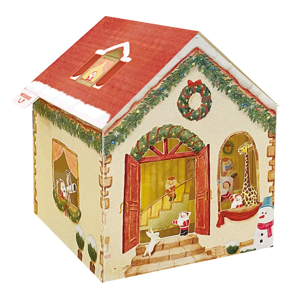 Mini Santa House Pop-Up Card