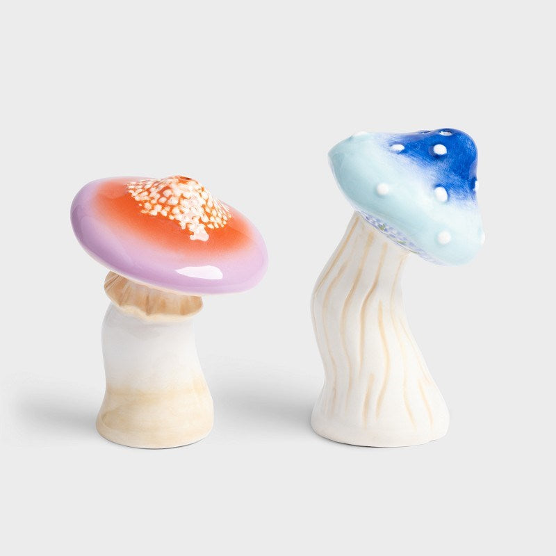 Magic Mushroom Salt & Pepper Shaker Set