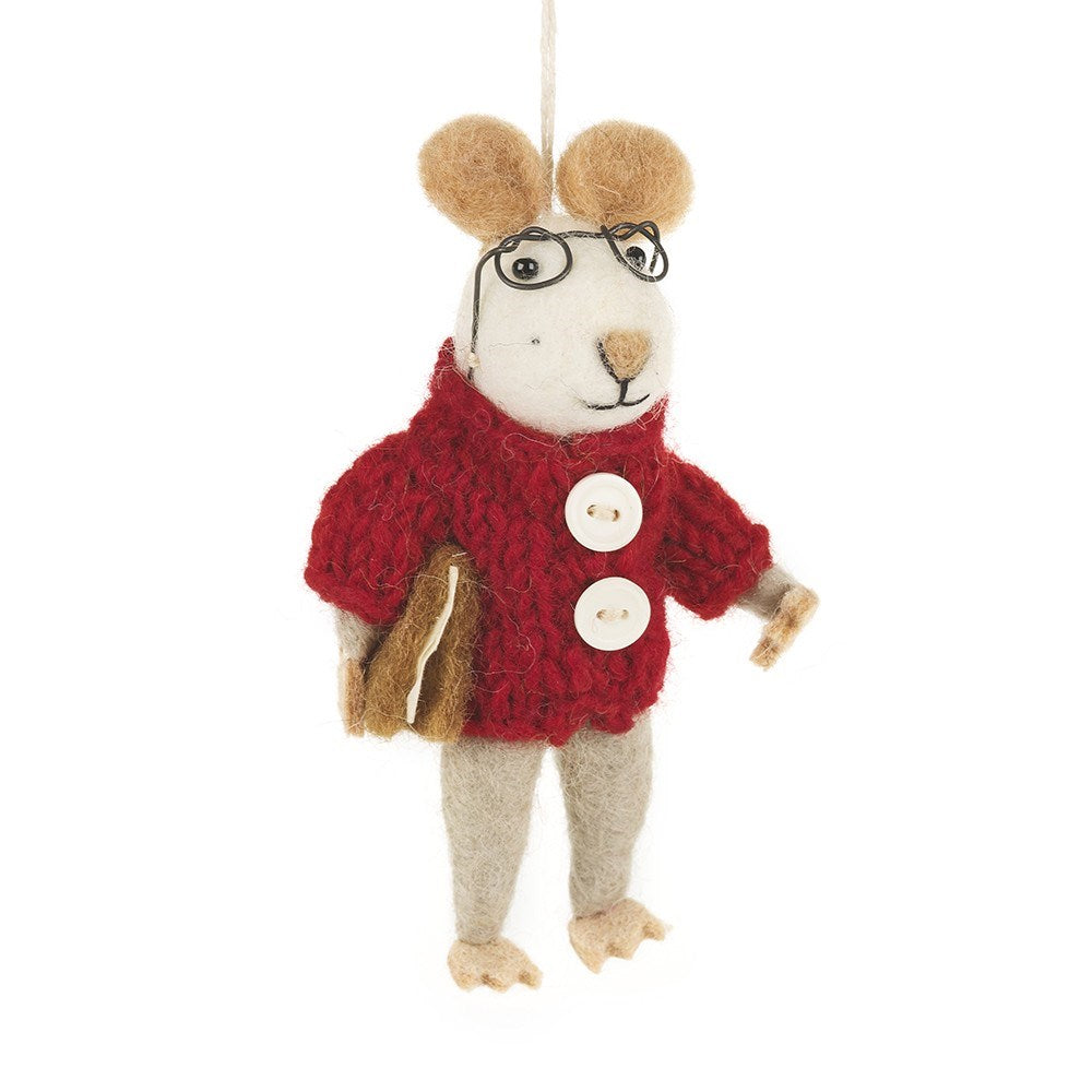 Charlie the Mouse Ornament