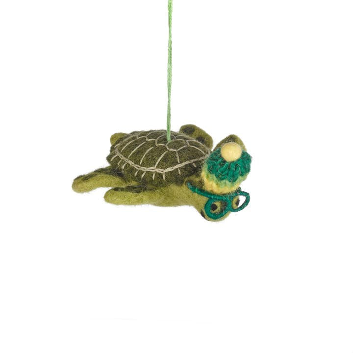 Simon the Sea Turtle Ornament