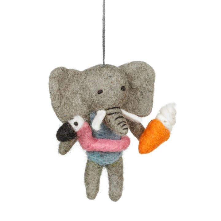 Leila the Summer Sealife Elaphant Ornament