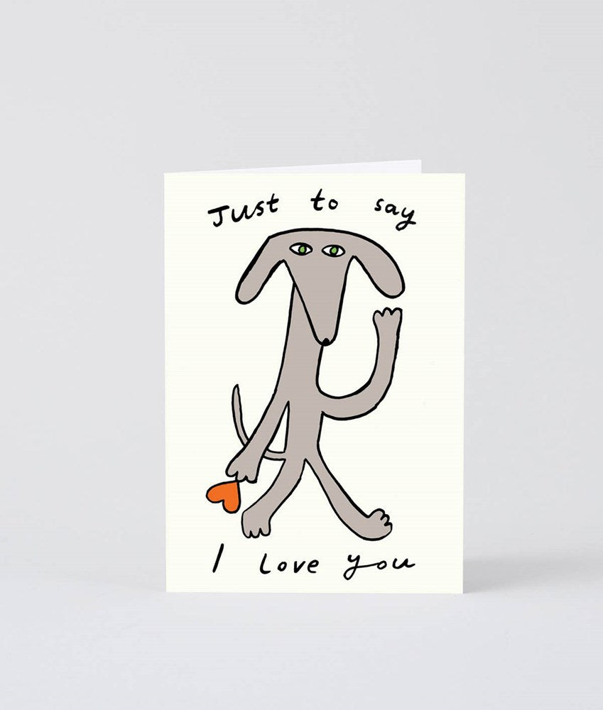 Just to Say I Love You Card x Molly Fairhurst