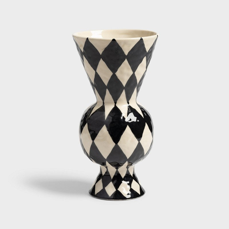 Rhombic Vase - Black