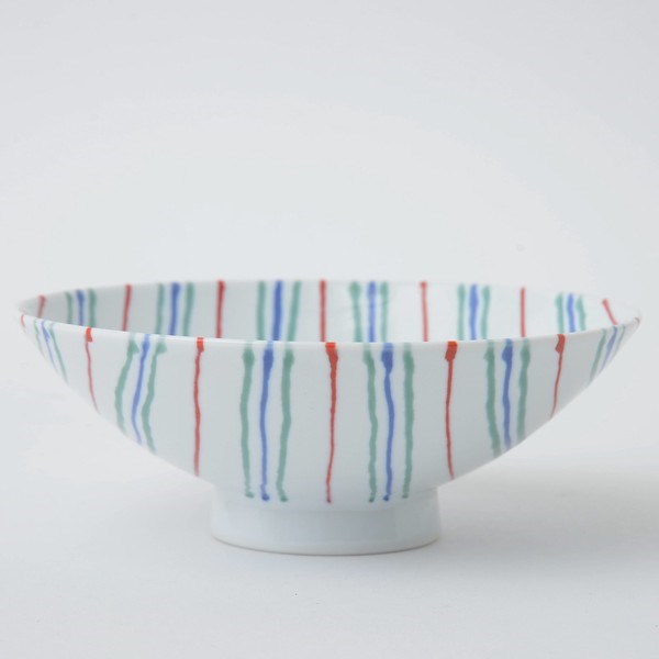 Hirachawan Rice Bowl (15cm) - Stripes