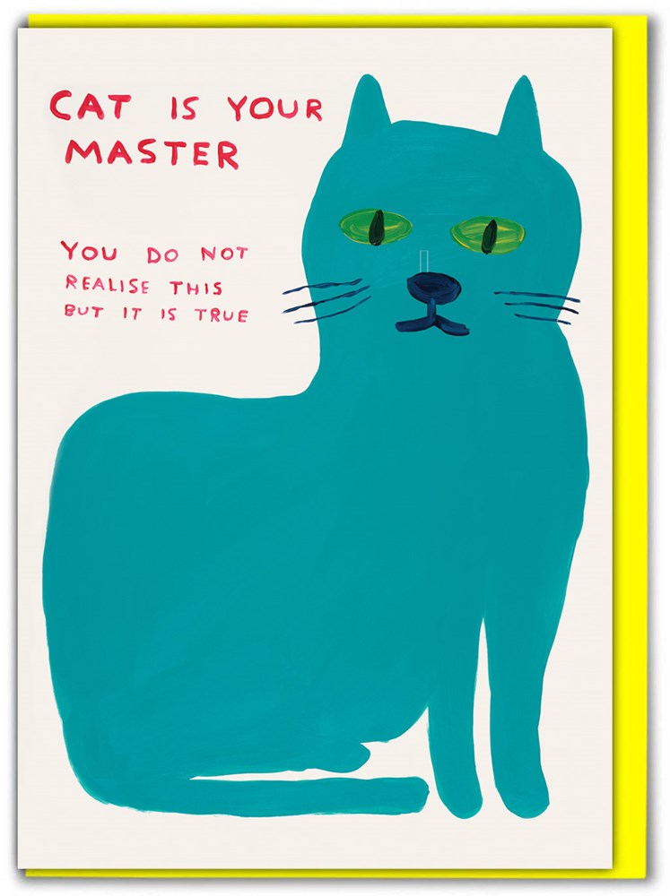 Cat Master Card x David Shrigley