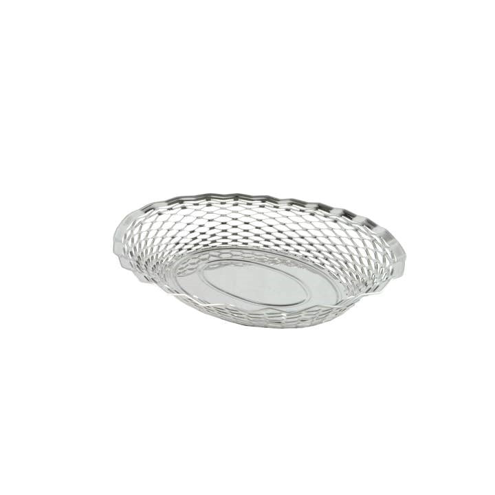 Stainless Steel Bread & Food Basket -  Stainless Steel