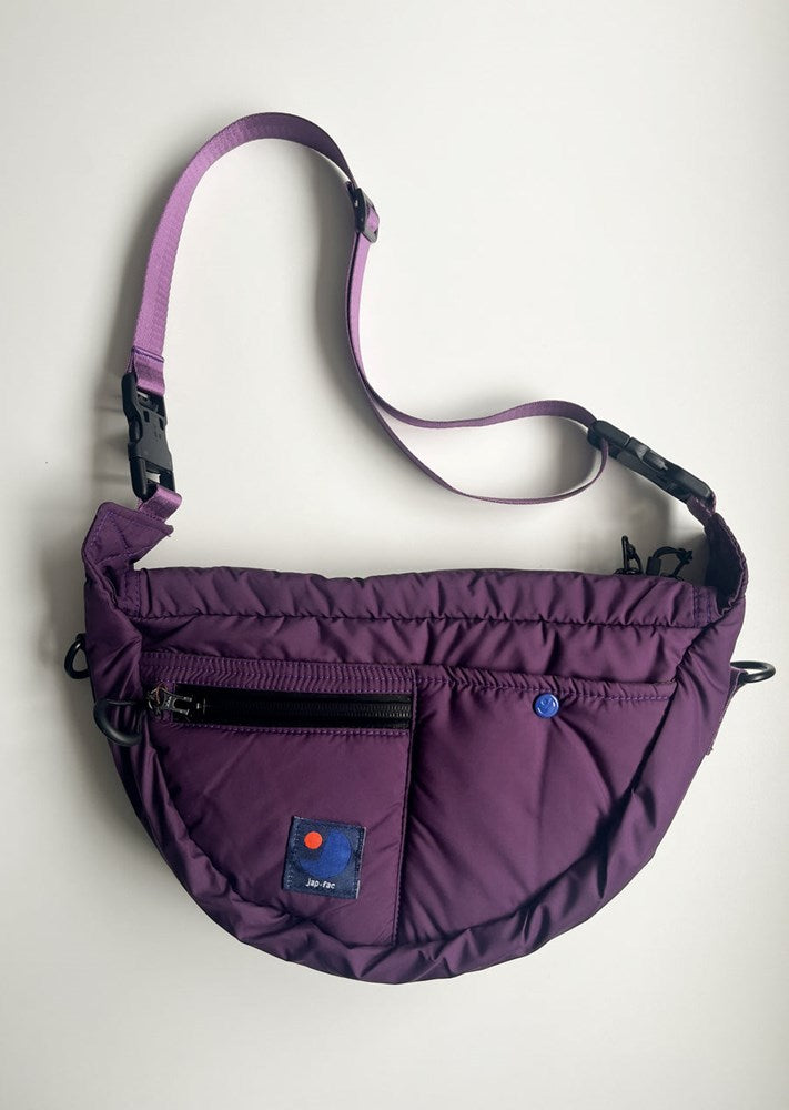 Half Moon Bag - All Purple