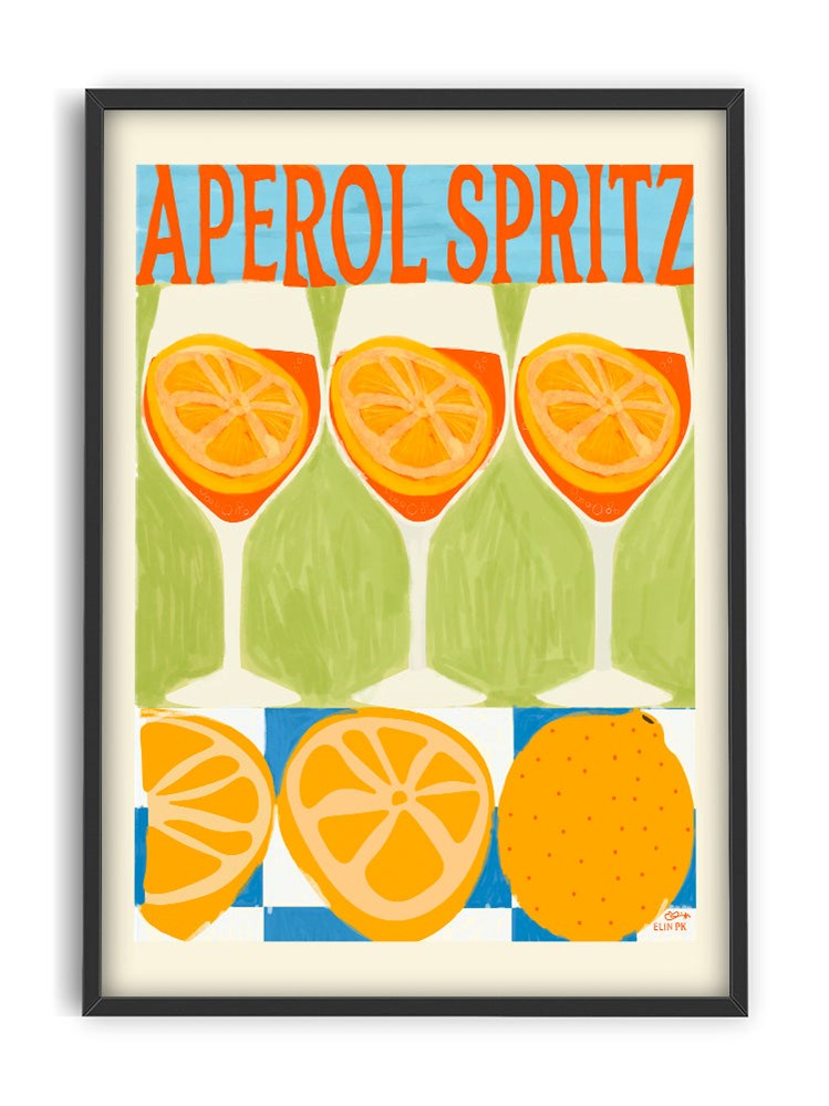 Classic Aperol Spritz by Elin PK (50x70cm)