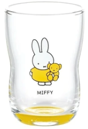 Miffy Nakayoshi Glass - Yellow