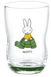 Miffy Nakayoshi Glass - Green