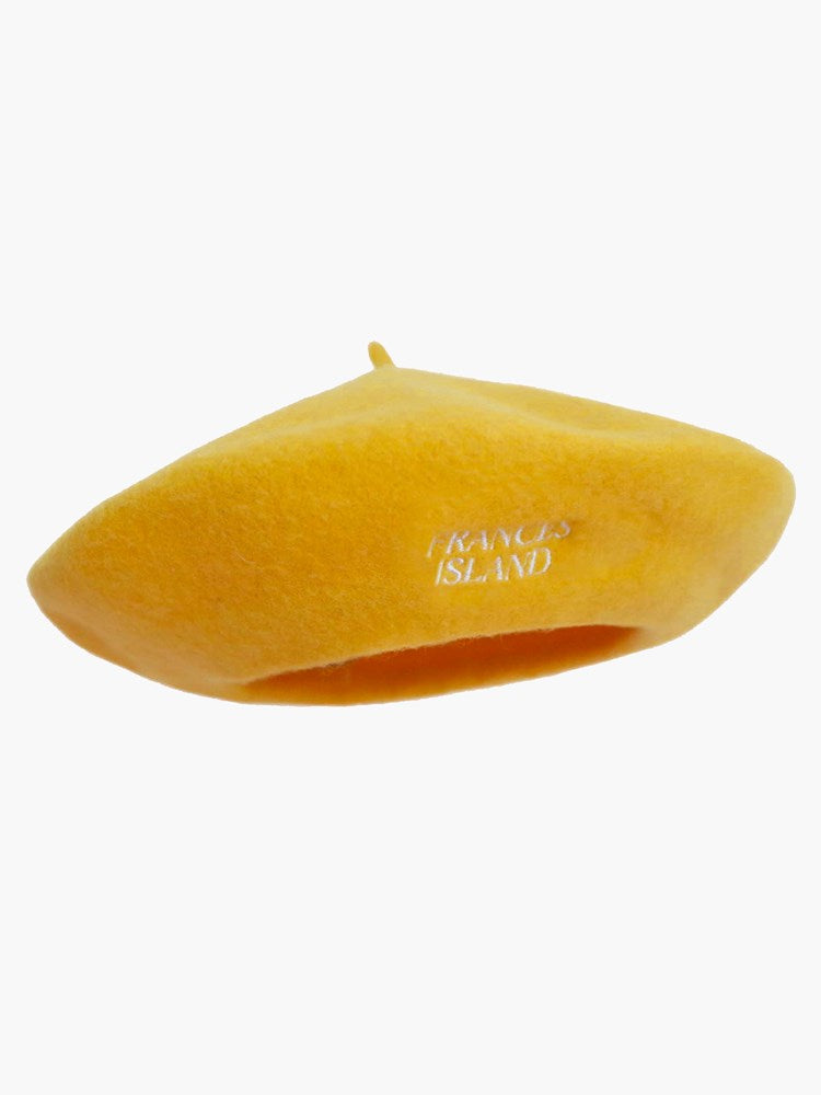 Sunny Yellow Beret