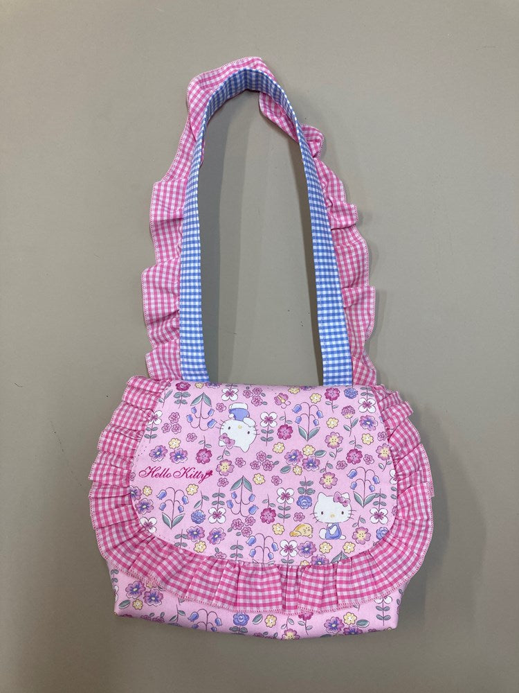 Hello Kitty Sisi Bag - Pink Gingham x HELLO SISI