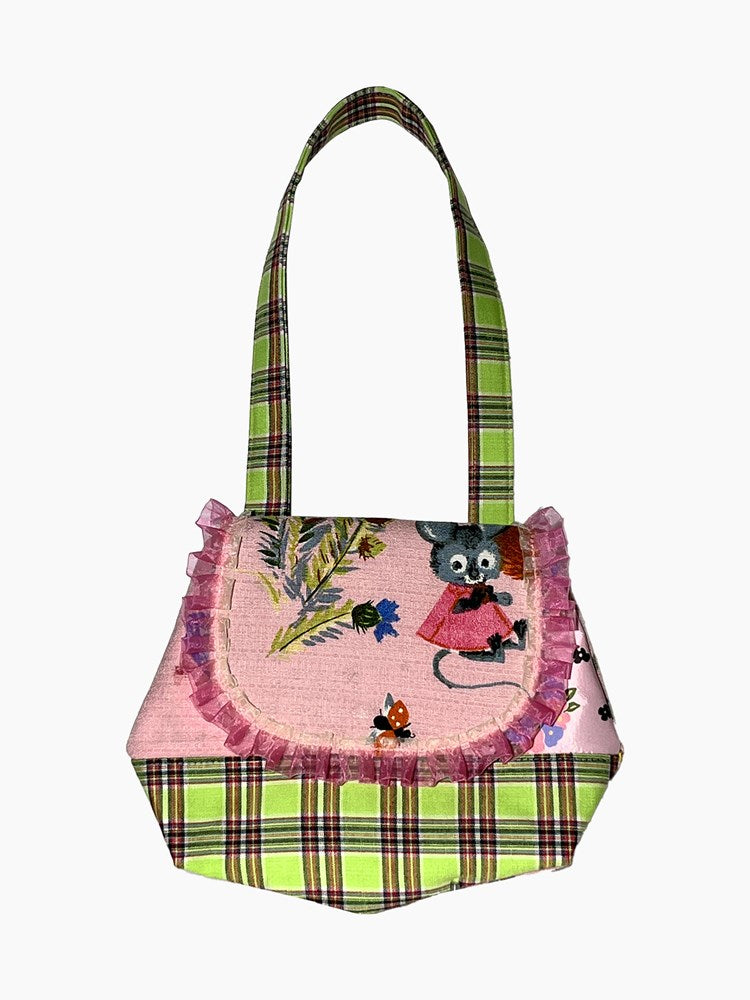 Garden Friends Sisi Bag - Pink & Green x HELLO SISI