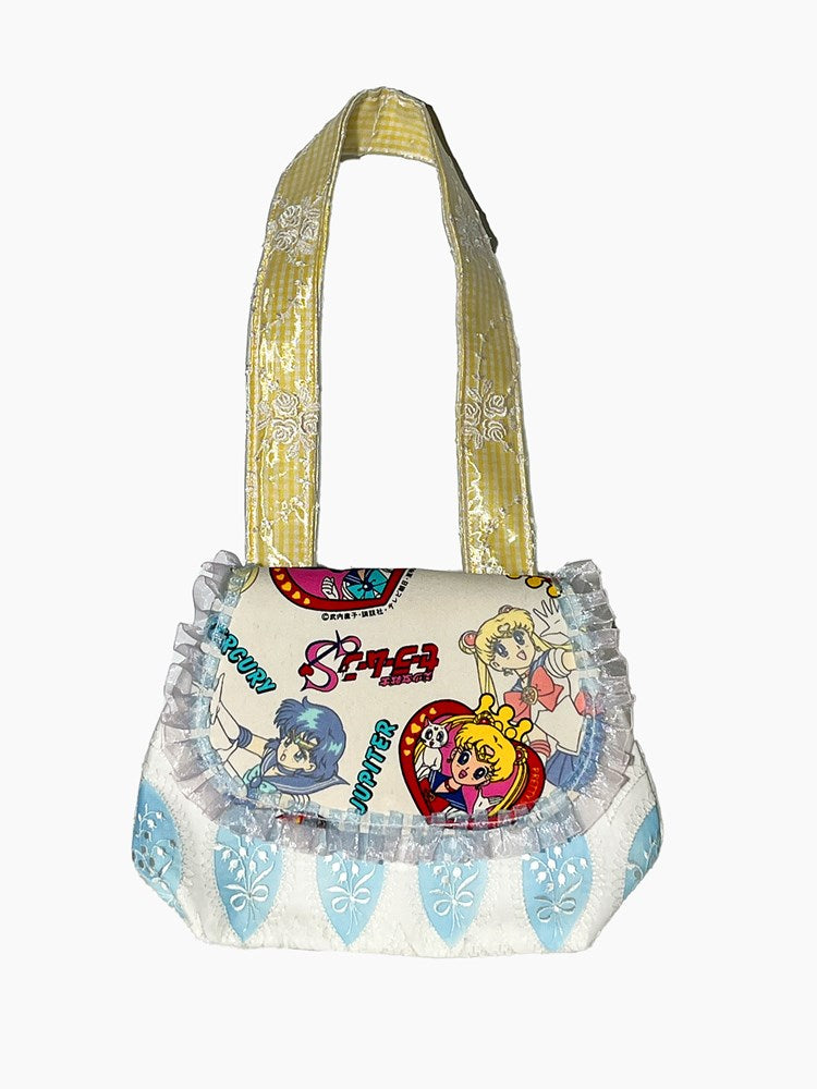 Sailor Moon Sisi Bag - Blue & White x HELLO SISI