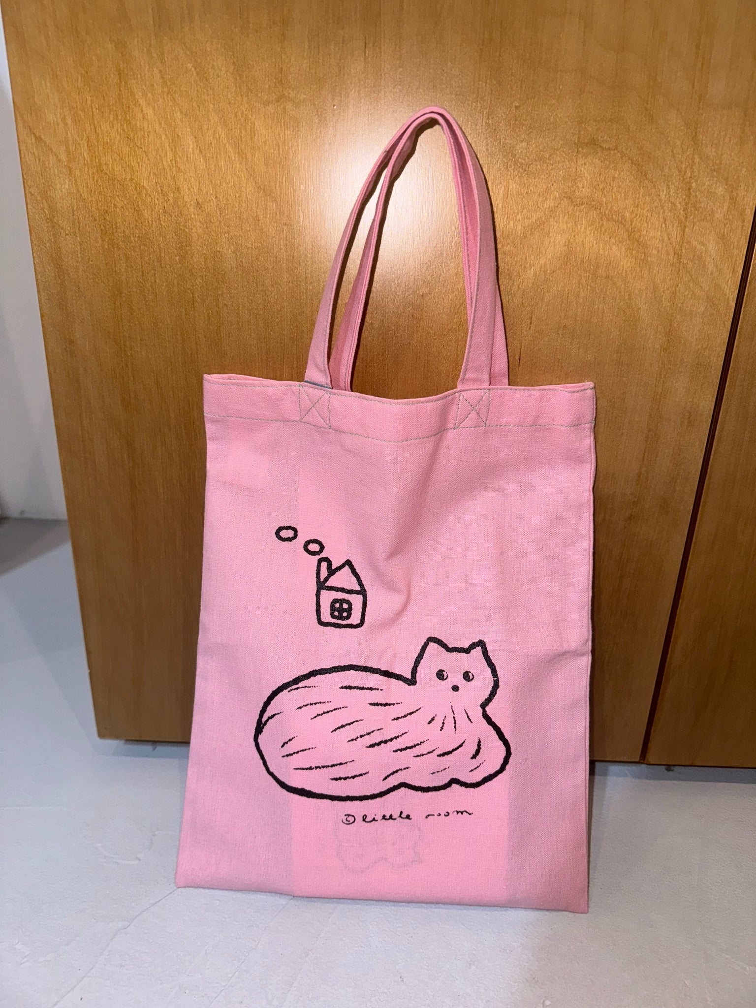 Cat and Home Mini Tote Bag by little room