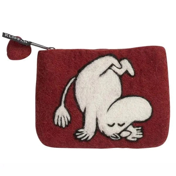 Klippan Moomin Purse - Up & Down Red