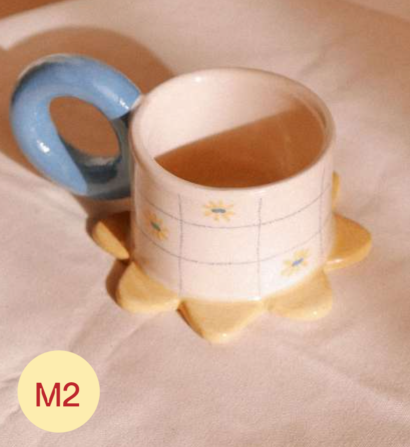 Margarita Mug (400ml) - Yellow